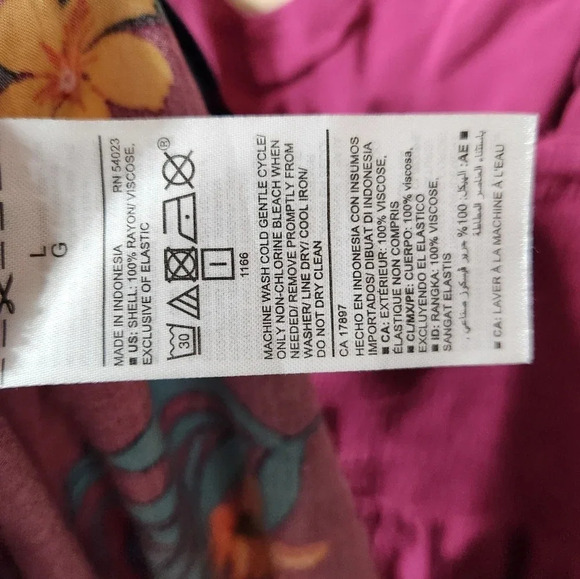 Old Navy Tropical Print Cami Short Dress - Picture 6 of 6